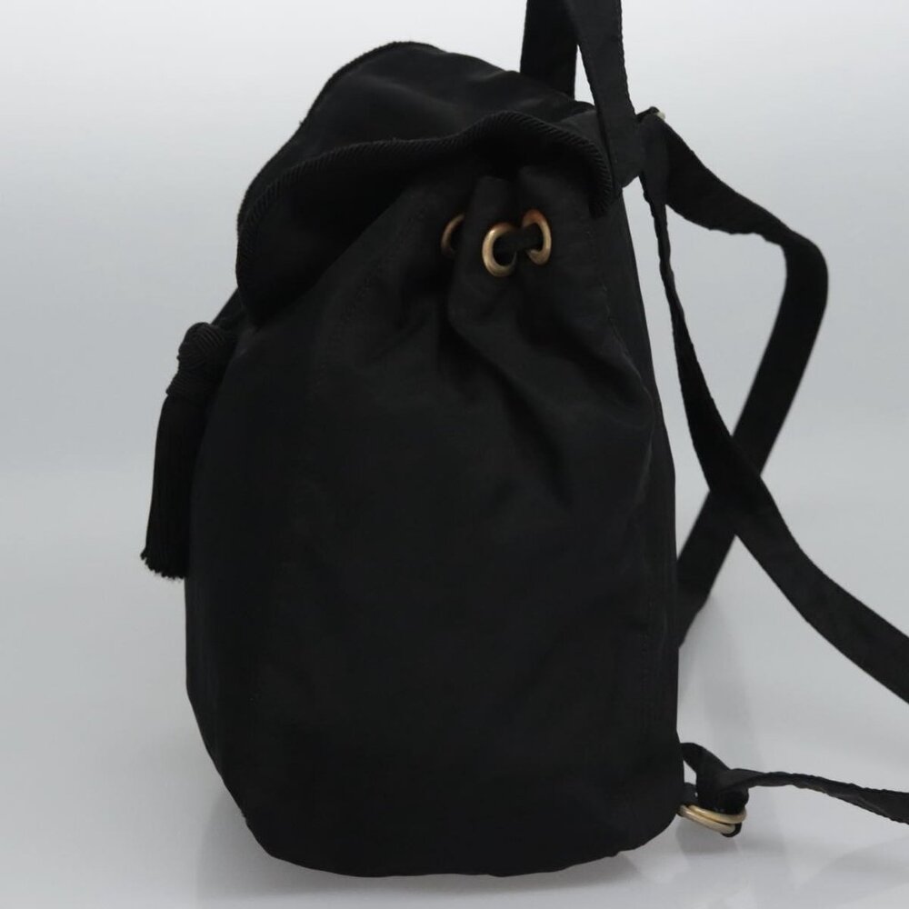 Prada Backpack Nylon Black Auth - image 4